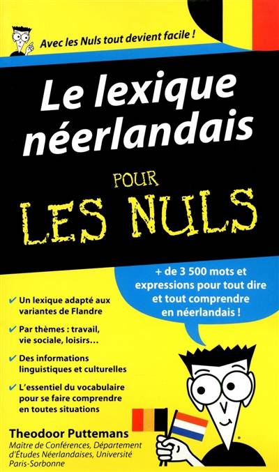 Le lexique néerlandais pour les nuls | Theodoor Puttemans