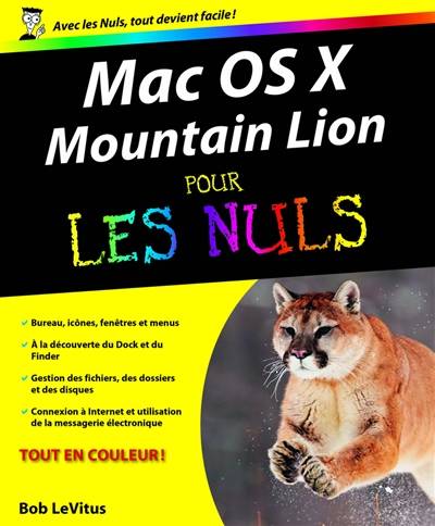 Mac OS X Mountain Lion pour les nuls | Bob LeVitus