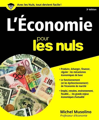 L'économie pour les nuls | Michel Musolino, Marc Chalvin