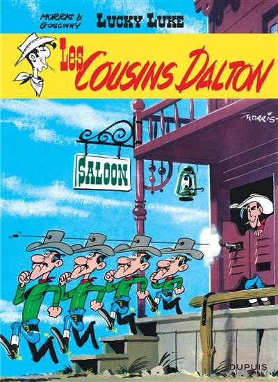 Lucky Luke. Vol. 12. Les cousins Dalton | Morris, René Goscinny