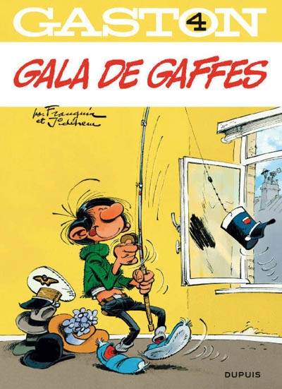 Gaston. Vol. 4. Gala de gaffes | André Franquin, Jidéhem