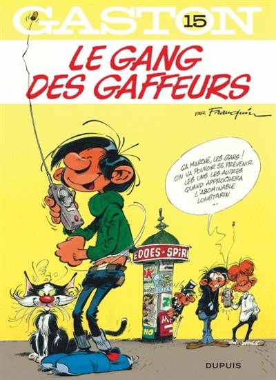 Gaston. Vol. 15. Le gang des gaffeurs | André Franquin, Jidéhem