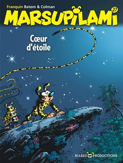 Marsupilami. Vol. 27. Coeur d'étoile | Batem, Stéphane Colman, Cerise, André Franquin