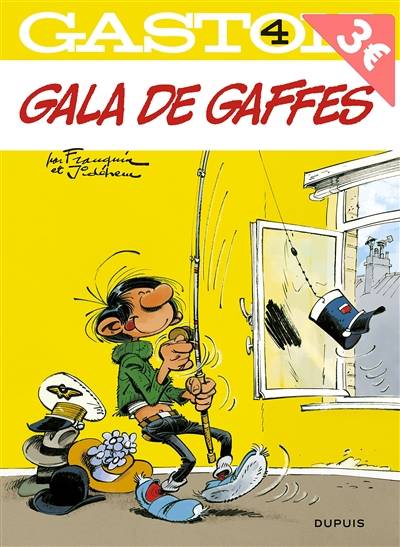 Gaston. Vol. 4. Gala de gaffes | André Franquin, Jidéhem