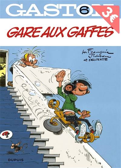 Gaston. Vol. 6. Gare aux gaffes | André Franquin, Jidéhem