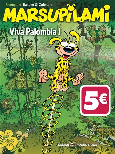 Marsupilami. Vol. 20. Viva Palombia ! | Stéphane Colman, Batem, André Franquin, Cerise