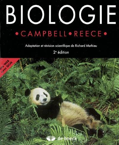 Biologie | Neil A. Campbell, Jane B. Reece, Richard Mathieu