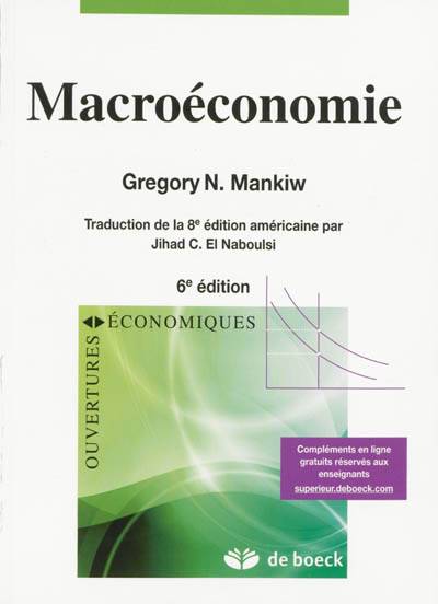 Macroéconomie | N. Gregory Mankiw, Jihad C. El Naboulsi