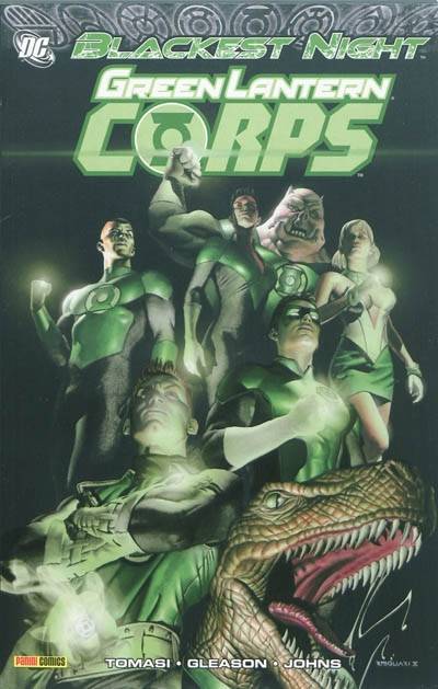 Blackest night : Green Lantern Corps. Le corps des Green Lantern | Peter J. Tomasi, Patrick Gleason, Geoff Johns, Laurence Belingard