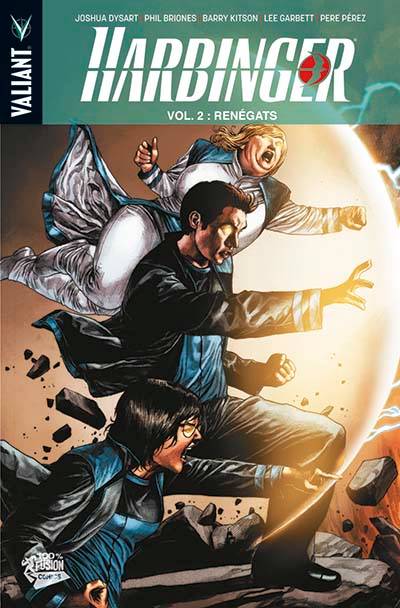 Harbinger. Vol. 2. Renégats | Joshua Dysart, Ian Hannin, Dan Brown, Moose Baumann, Makma studio, Ben KG