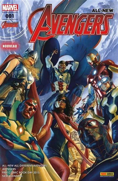 All-New Avengers, n° 1. All-New All-Different Avengers | Mark Waid, Al Ewing, Gerry Duggan, Mahmud A. Asrar, Adam Kubert, Gerardo Sandoval, Ryan Stegman, Jérémy Manesse