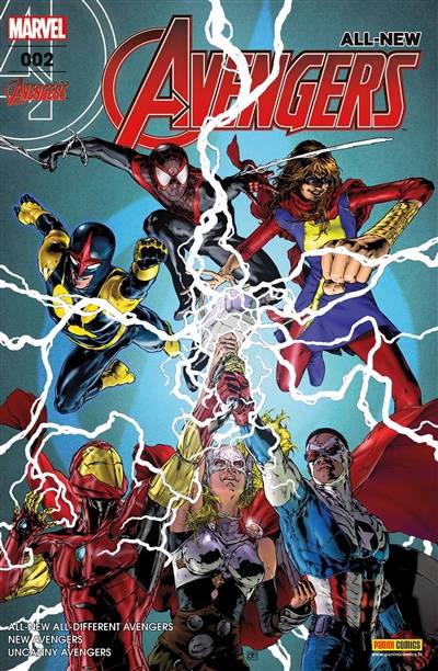 All-New Avengers, n° 2. All-New All-Different Avengers | Mark Waid, Gerry Duggan, Al Ewing, Adam Kubert, Ryan Stegman, Gerardo Sandoval, Sonia Oback, Richard Isanove, Dono Sanchez Almara, Jérémy Manesse