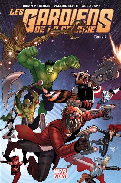 Les gardiens de la galaxie. Vol. 5. Les gardiens rencontrent les Avengers | Brian Michael Bendis, Tim Seeley, Jason Keith, Paul Mounts, Brett Smith, Jim Charalampidis, Laurence Belingard