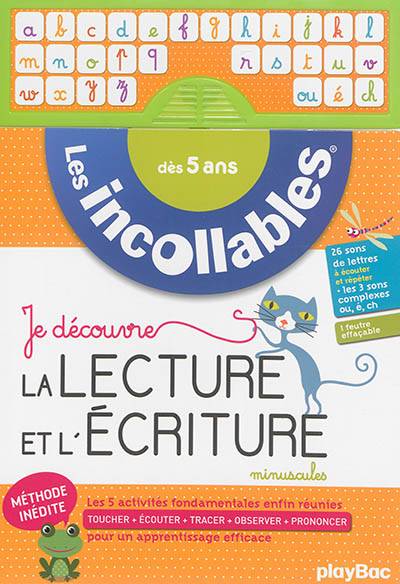 Je découvre la lecture et l'écriture : minuscules : dès 5 ans | 