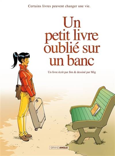 Un petit livre oublié sur un banc | Jim, Mig, Delphine