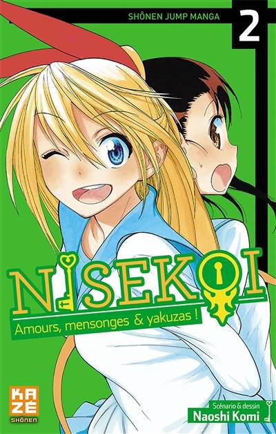 Nisekoi : amours, mensonges & yakuzas !. Vol. 2. Zawse in love | Naoshi Komi, Lilian Lebrun