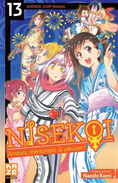 Nisekoi : amours, mensonges & yakuzas !. Vol. 13. Soulagement | Naoshi Komi, Lilian Lebrun