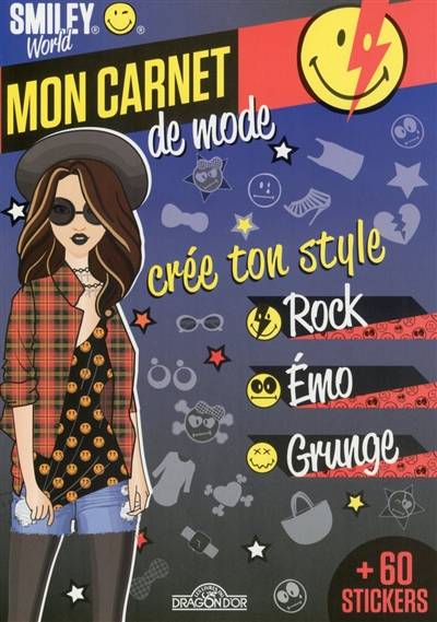 Mon carnet de mode : crée ton style rock, émo, grunge | Smileyworld