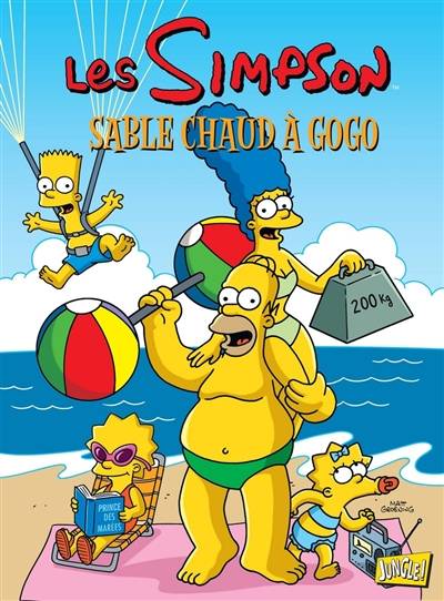 Les Simpson. Vol. 21. Sable chaud à gogo | Matt Groening, Basile Béguerie