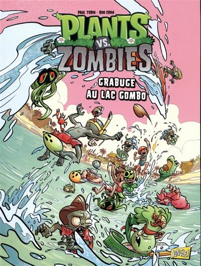 Plants vs zombies. Vol. 10. Grabuge au lac Gombo | Paul Tobin, Ron Chan, Matt J. Rainwater, Camille Rauch