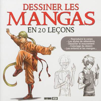 Dessiner les mangas en 20 leçons | Atelier TF, Lenivitz production, Irina Sarnavska