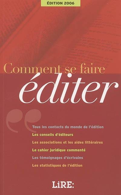 Comment se faire éditer | Stephane Chabenat, Capucine Roche