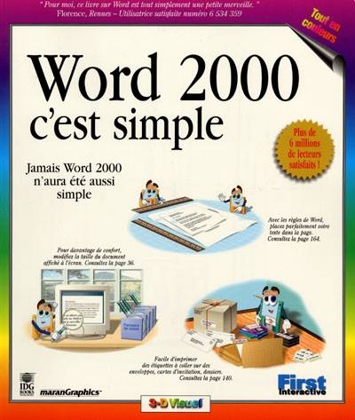 Word 2000, c'est simple | MaranGraphics