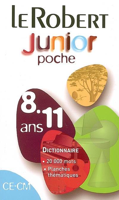 Le Robert junior poche : 8-11 ans, CE-CM | Marie-Hélène Drivaud