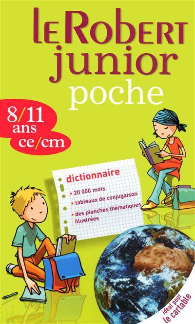 Le Robert junior poche, CE-CM, 8-11 ans | 