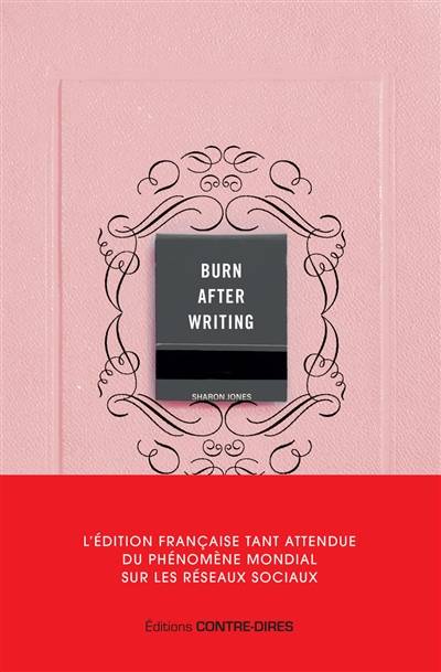 Burn after writing | Sharon Jones