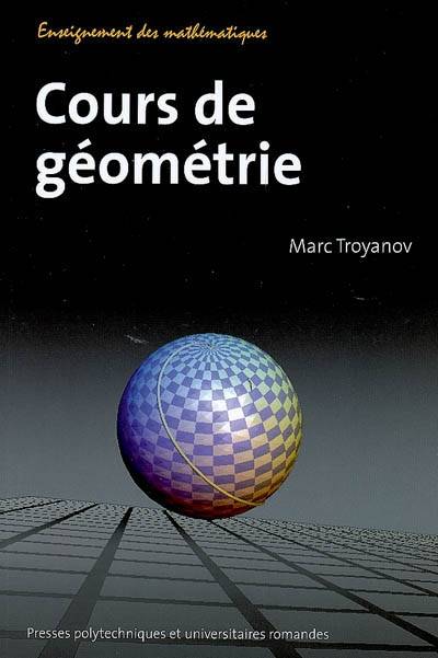 Cours de géométrie | Marc Troyanov