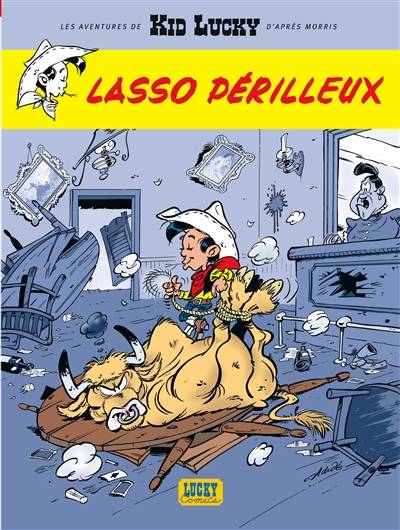 Les aventures de Kid Lucky d'après Morris. Vol. 2. Lasso périlleux | Achdé, Morris, Mel