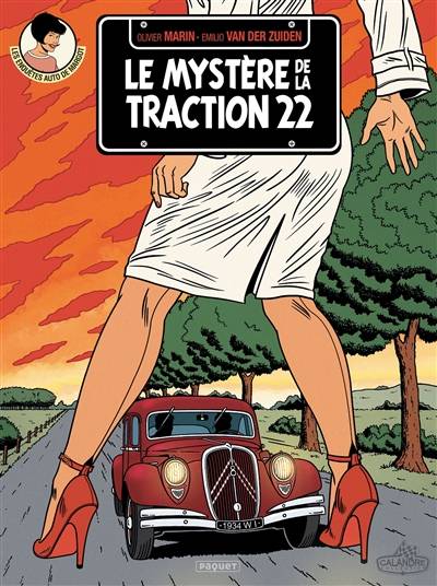 Les enquêtes auto de Margot. Vol. 1. Le mystère de la traction 22 | Olivier Marin, Emilio Van der Zuiden