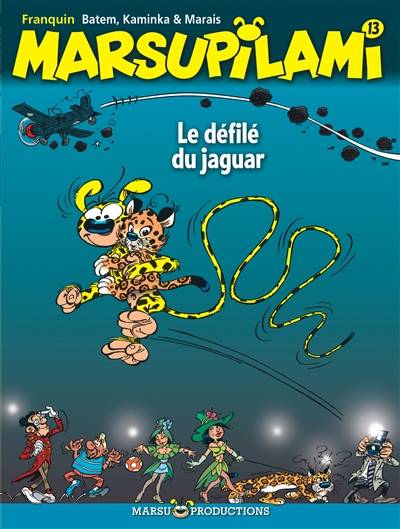 Marsupilami. Vol. 13. Le défilé du jaguar | Samuel Kaminka, André Franquin, Batem, Marais, Batem