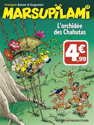 Marsupilami. Vol. 17. L'orchidée des Chahutas | Batem, Vincent Dugomier, André Franquin