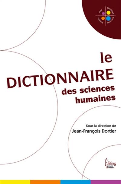 Le dictionnaire des sciences humaines | Jean-François Dortier