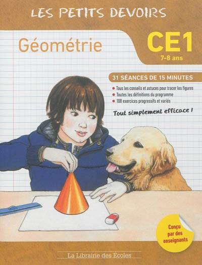 Géométrie CE1, 7-8 ans : 31 séances de 15 minutes | Natalie Paire, Alice Gravier