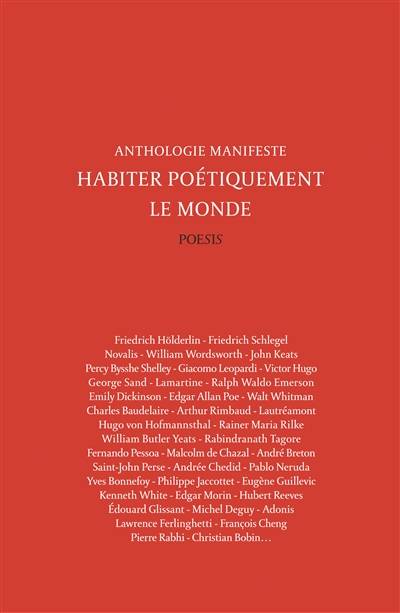 Habiter poétiquement le monde : anthologie manifeste | Frederic Brun, Frederic Brun