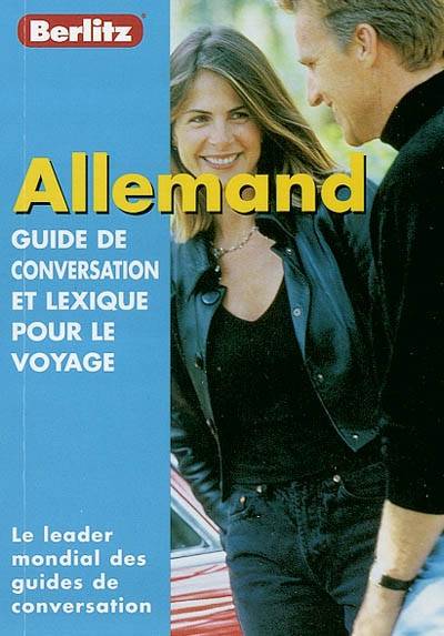 Allemand : guide de conversation et lexique pour le voyage | 