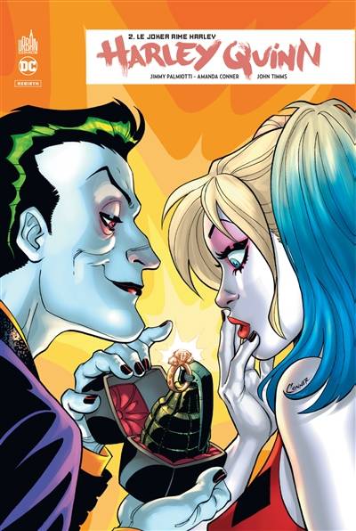 Harley Quinn rebirth. Vol. 2. Le Joker aime Harley | Jimmy Palmiotti, Amanda Conner, Hi-Fi, Alex Sinclair, Andrew Robinson, Benjamin Rivière