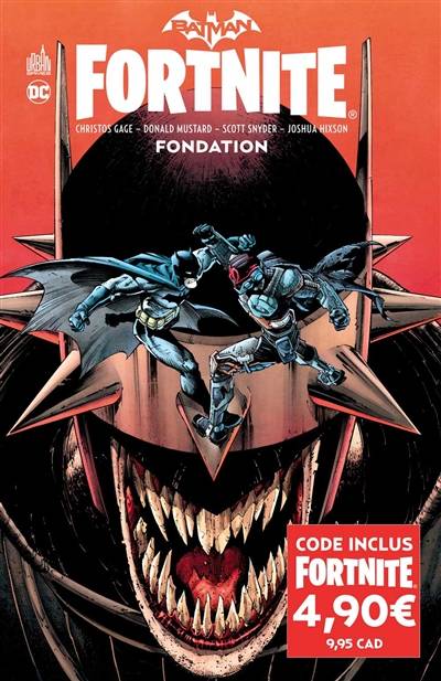 Batman Fortnite : fondation | Christos Gage, Donald Mustard, Scott Snyder, Josh Hixson