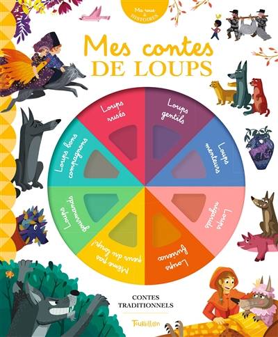 Mes contes de loups : contes traditionnels | Elisabeth de Lambilly, Alexandra Petracchi, Maud Lienard