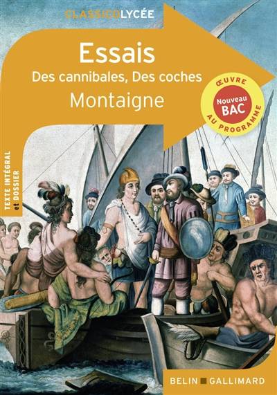 Essais : nouveau bac | Michel de Montaigne, Florence Renner, André Lanly