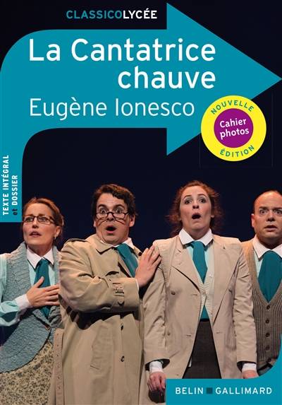 La cantatrice chauve | Eugene Ionesco, Jean-Luc Vincent, Marianne Hubac