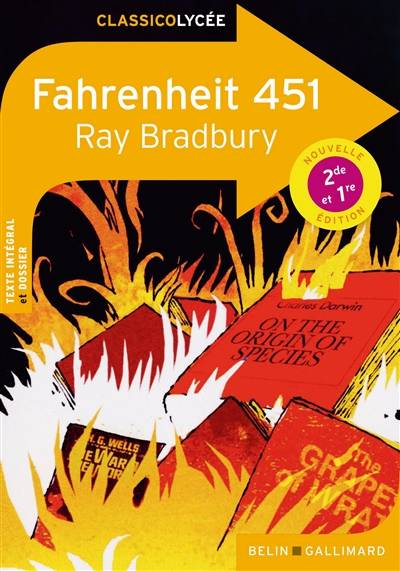 Fahrenheit 451 : 2de et 1re | Ray Bradbury, Laure Mangin, Adrien Viallet-Barthelemy, Jacques Chambon, Henri Robillot