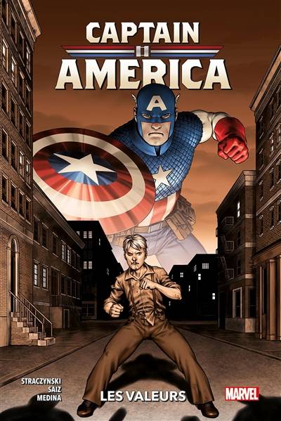 Captain America. Vol. 1. Les valeurs | J. Michael Straczynski, Lan Medina, Jesus Saiz, Belardino Brabo, Matt Hollingsworth, Espen Grundetjern