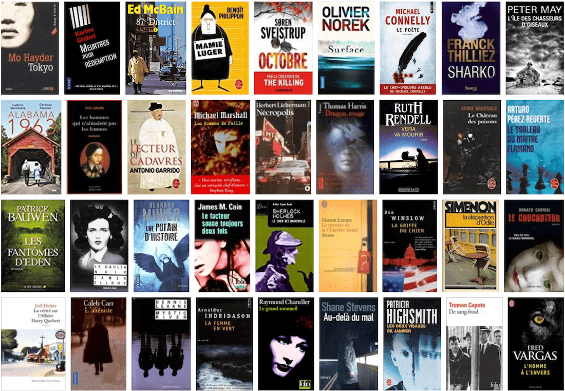 Les 100 romans policiers et thrillers à lire absolument​