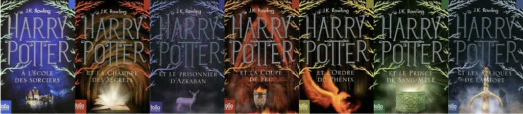 Collection des 7 romans Harry Potter