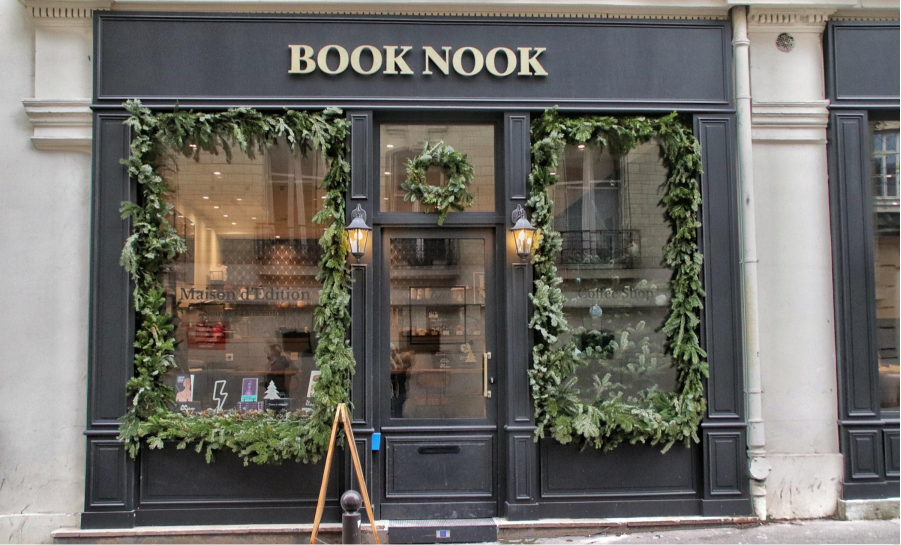 Book Nook coffee-shop-littéraire à Paris 9 - devanture