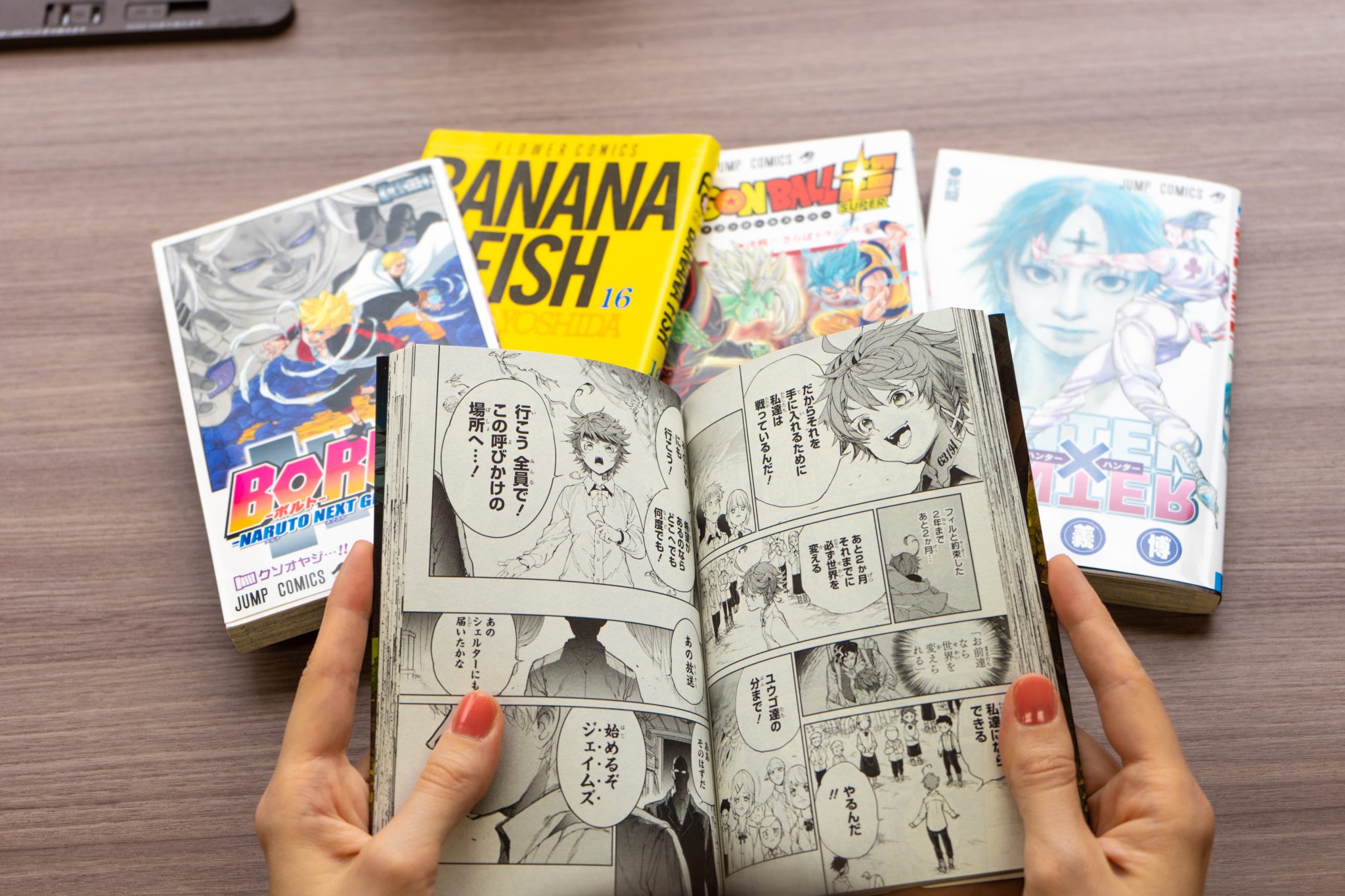 manga : imprimé en noir et blanc